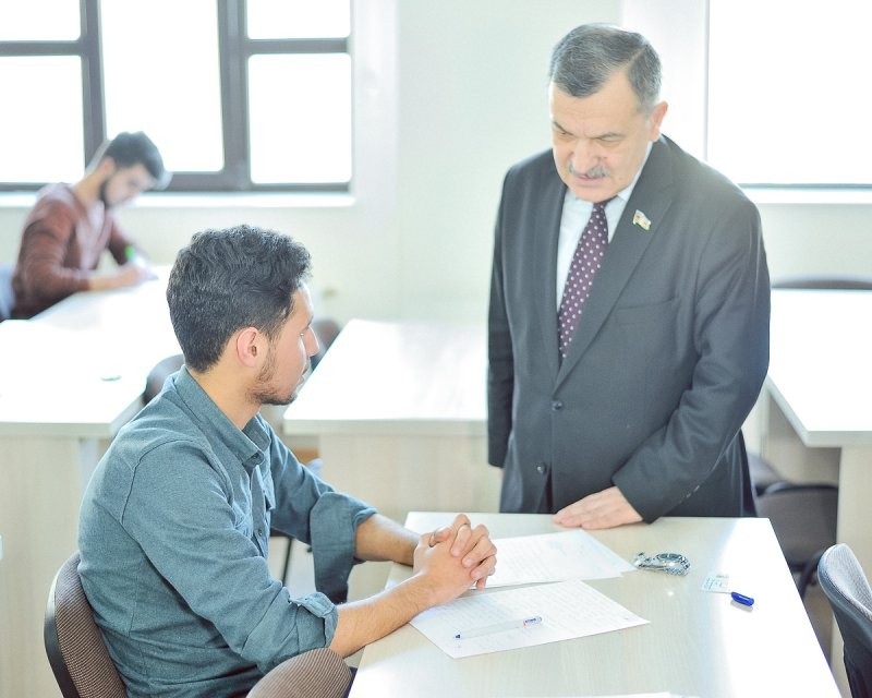 Qərbi Kaspi Universitetində “Açıq qapı” günü keçirildi - FOTO